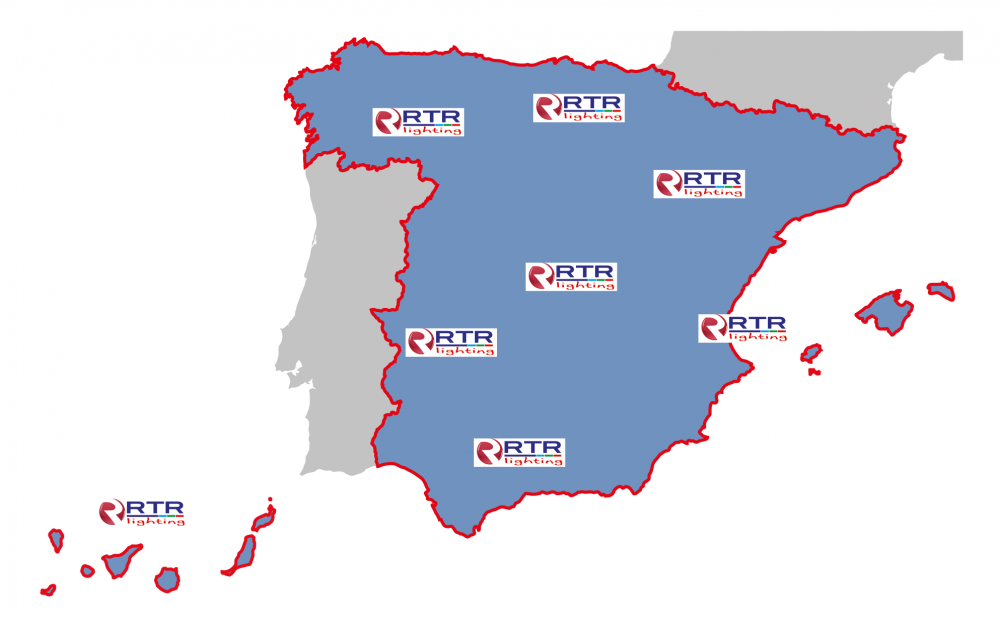 mapa españa RTR